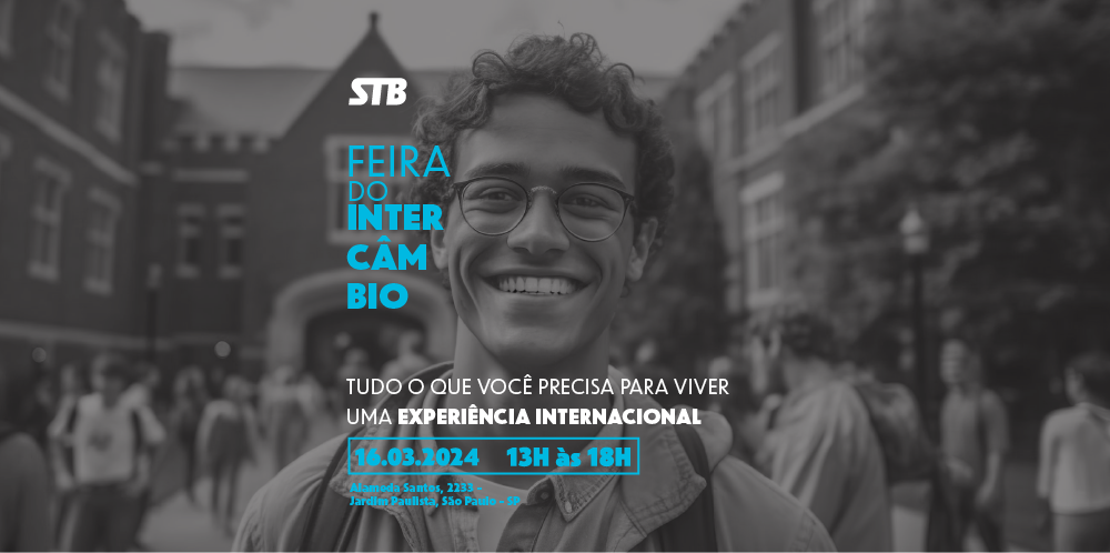 Feira do Intercâmbio STB chega em São Paulo Blog do Intercâmbio STB