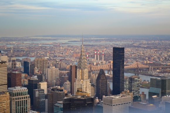 Vista do topo do Empire State Building