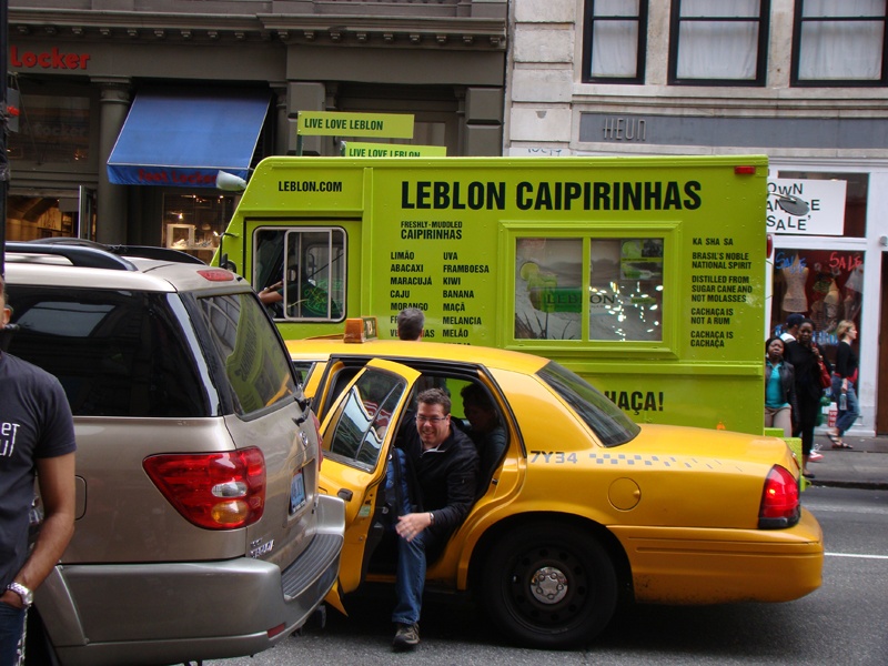 Leblon, food truck de caipirinhas em Nova York