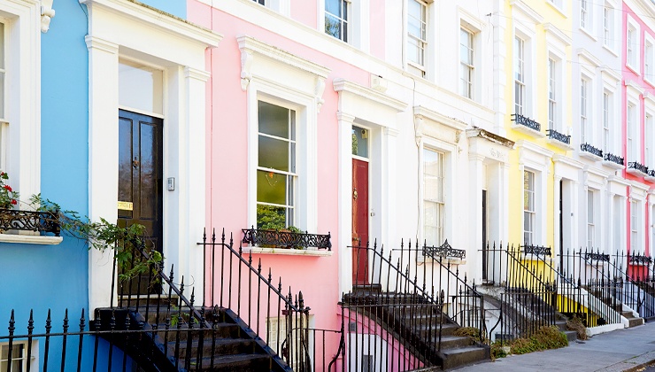 Casas onde podem ficar os estudantes em Londres