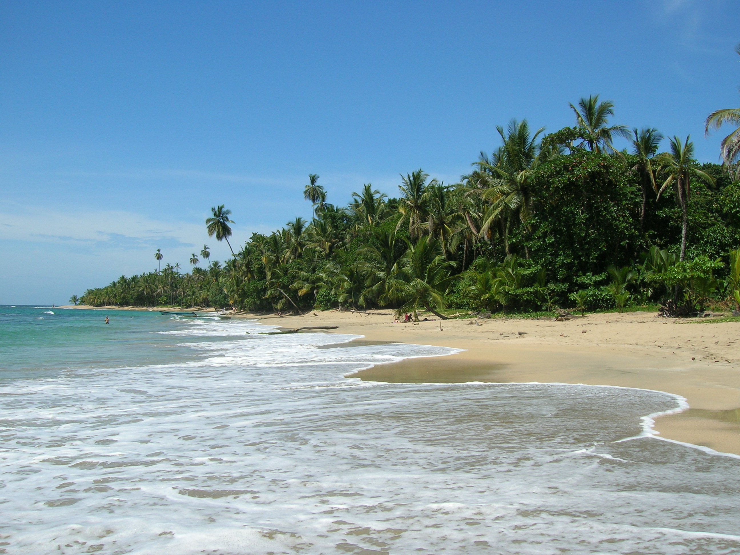 Praia na Costa Rica