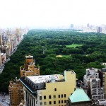 Vista de apartamento em Nova York