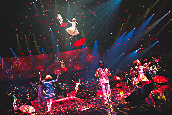 Espetáculo The Beatles LOVE, Cirque de Soleil, em Las Vegas