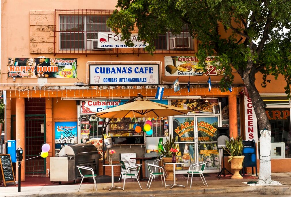 Cafe cubano em Miami