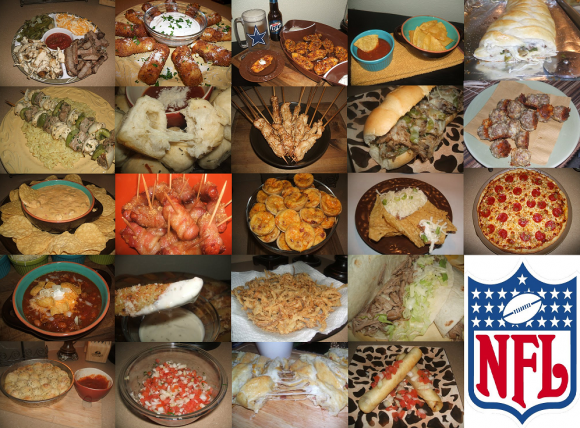 comida da NFL