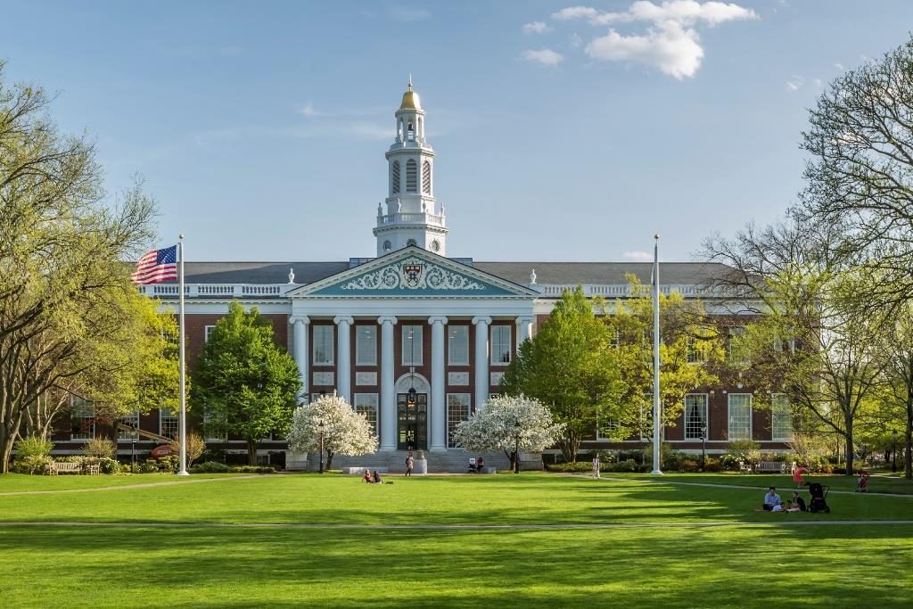 Universidade de Harvard em Boston, nos Estados Unidos
