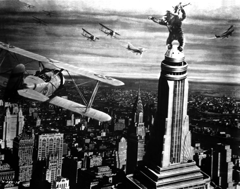 King Kong em cima do Empire State Building