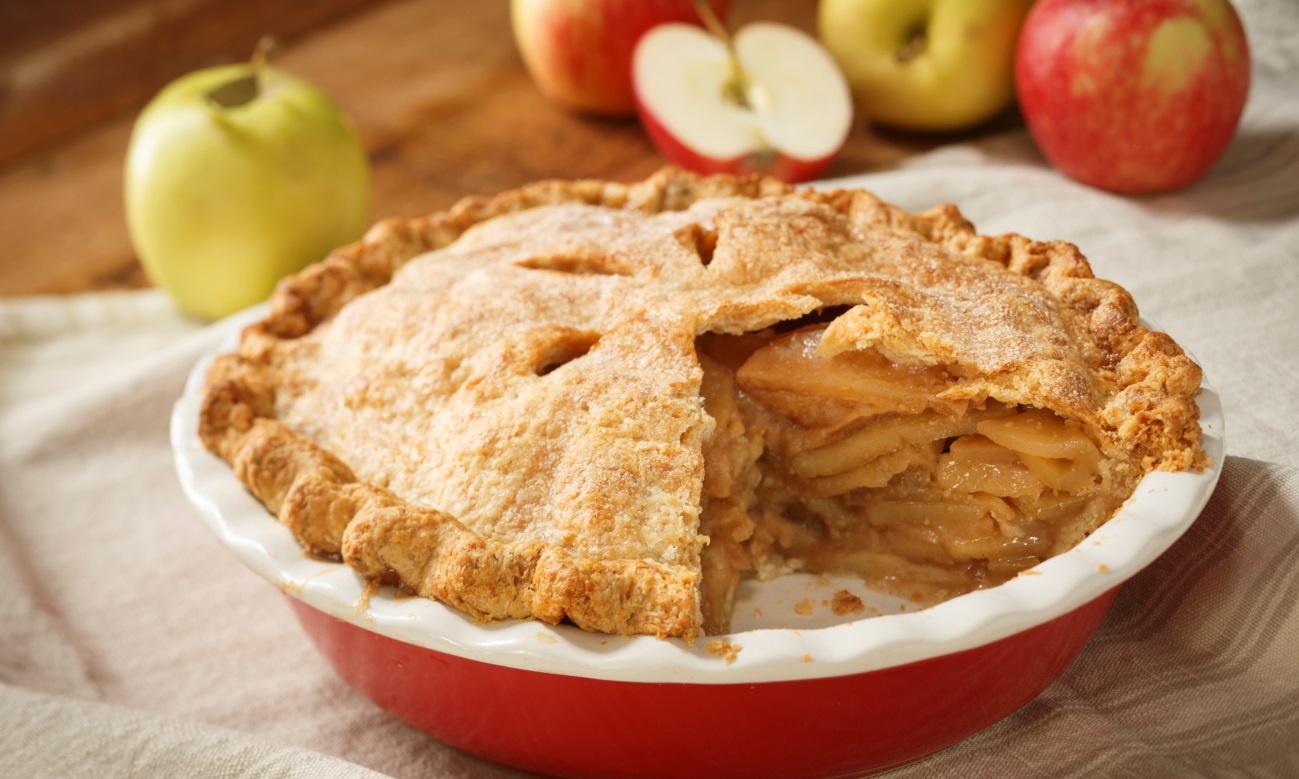 Apple pie, um dos doces mais tradicionais da Inglaterra  