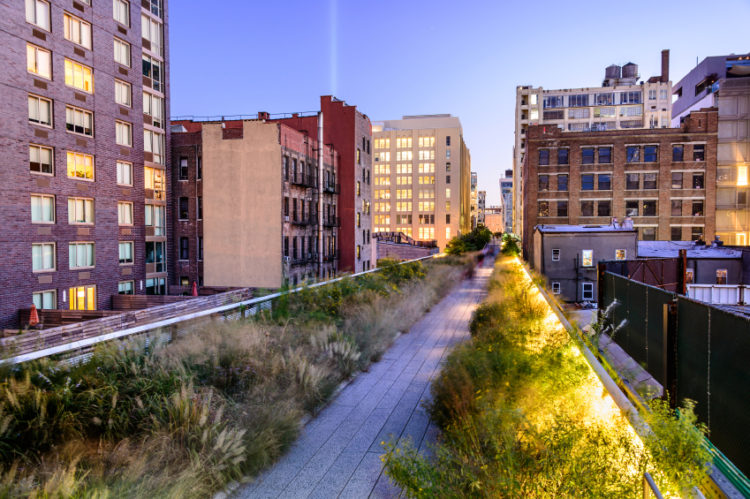 High Line Elevated Park - O parque suspenso de Nova York