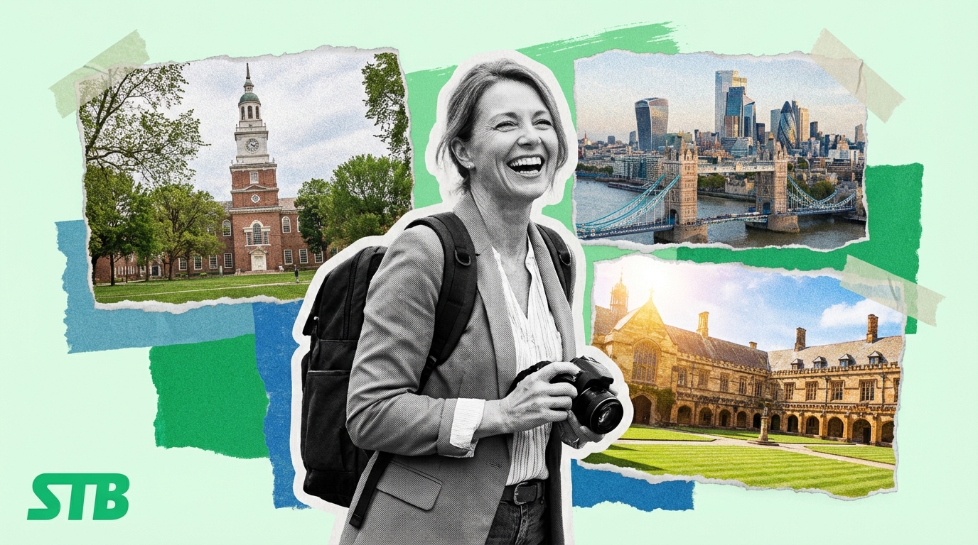 Alternativas ao programa 40+ para estudar no exterior